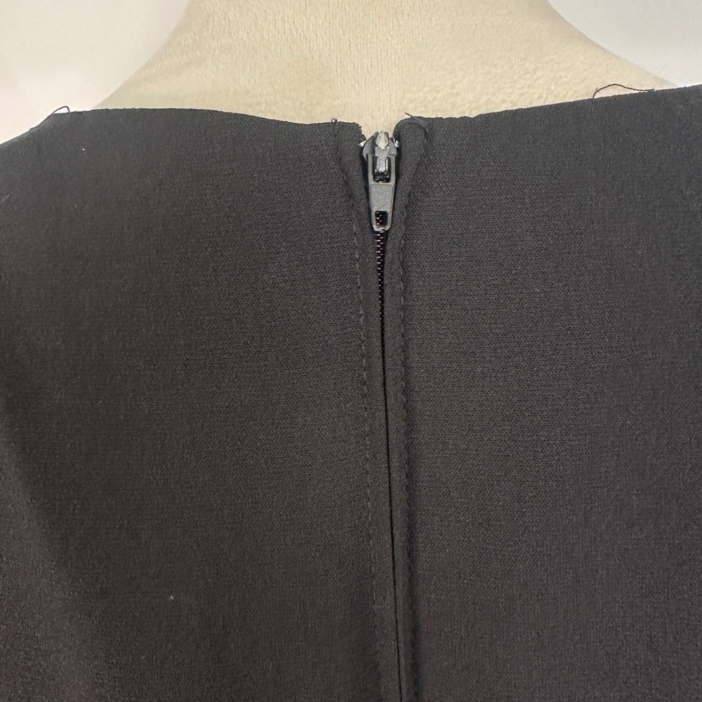 Vintage Kari's Korner Black Maxi Dress Lace Short Sleeve Women Plus 30‎ Formal - Picture 8 of 13